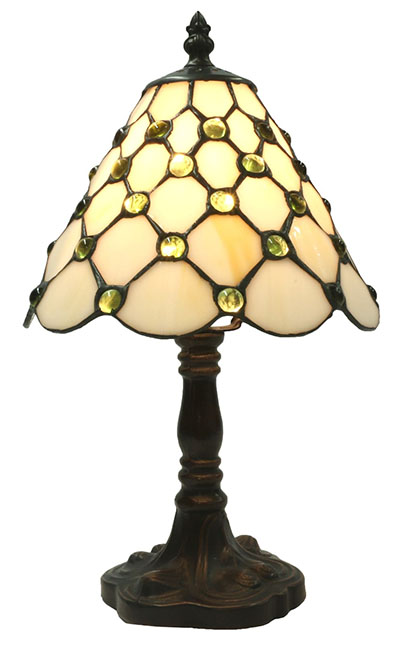 Tiffany Cream Table Lamp